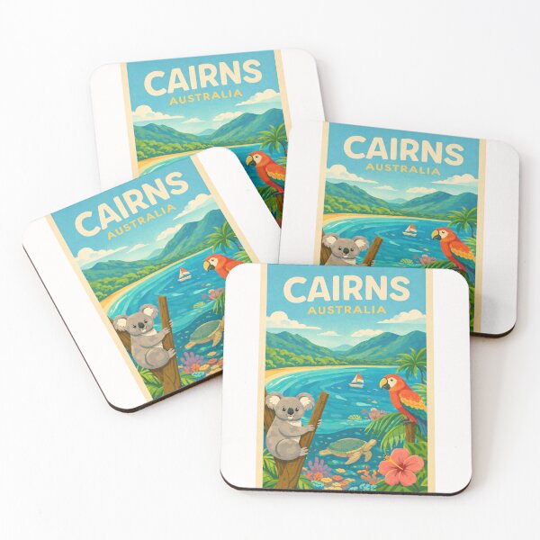 Item preview, Cairns Queensland in Australia with Daintree Rainforest designed and sold by Places On Earth.
