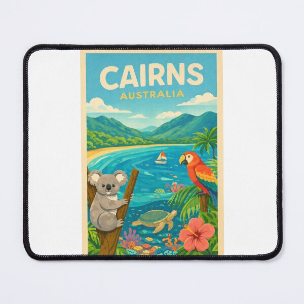 Item preview, Cairns Queensland in Australia with Daintree Rainforest designed and sold by Places On Earth.