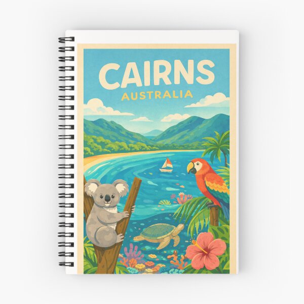 Item preview, Cairns Queensland in Australia with Daintree Rainforest designed and sold by Places On Earth.