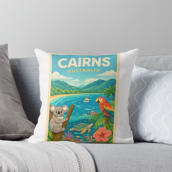 Item preview, Cairns Queensland in Australia with Daintree Rainforest designed and sold by Places On Earth.