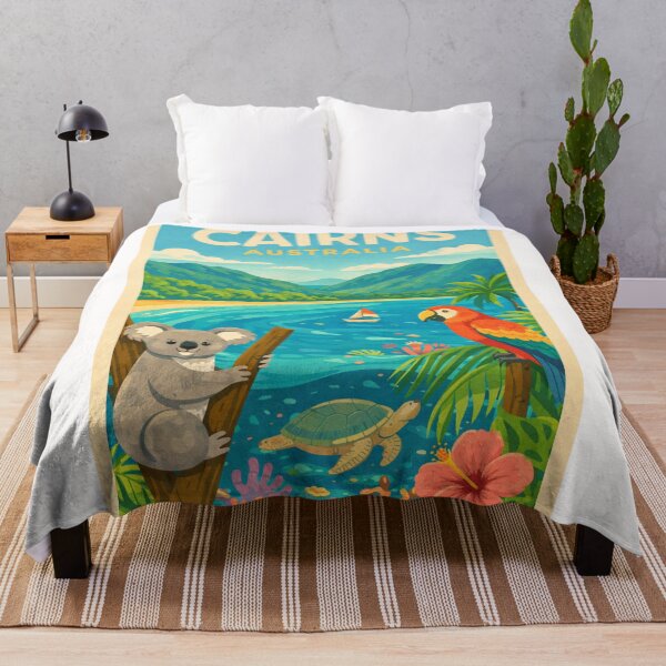 Item preview, Cairns Queensland in Australia with Daintree Rainforest designed and sold by Places On Earth.