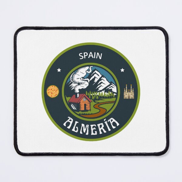 Item preview, Almería Spain | Green Travel Emblem designed and sold by World Designs.