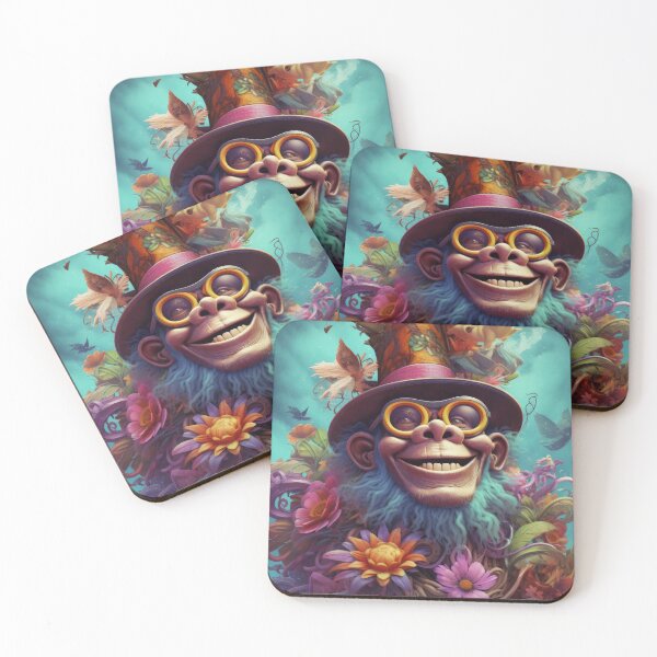 Item preview, Floral Fantasy Gorilla designed and sold by Sillytoe.