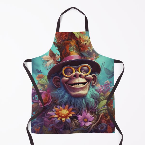Item preview, Floral Fantasy Gorilla designed and sold by Sillytoe.