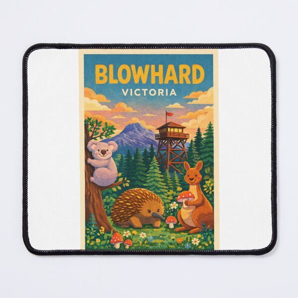 Item preview, Blowhard Victoria Mount Buninyong and Ballarat Goldfields Countryside designed and sold by Places On Earth.