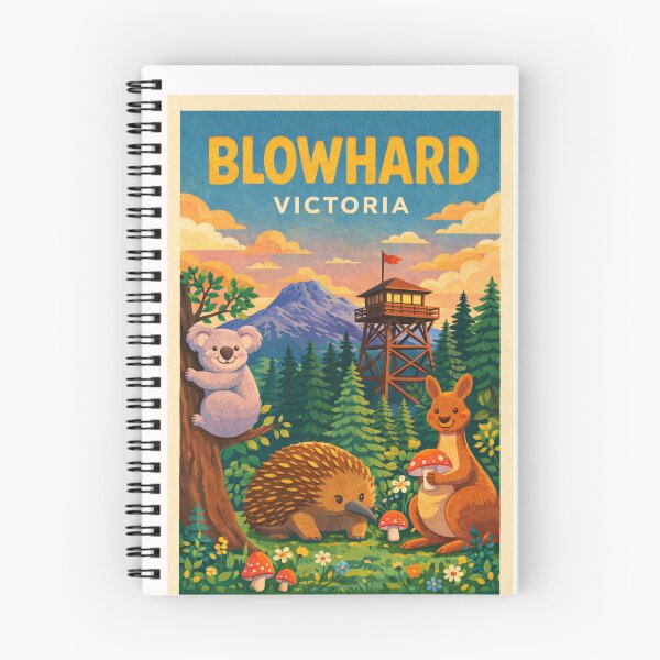 Item preview, Blowhard Victoria Mount Buninyong and Ballarat Goldfields Countryside designed and sold by Places On Earth.