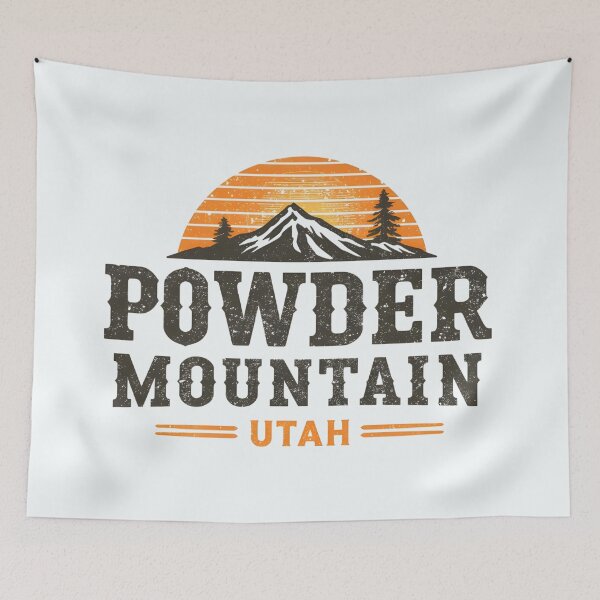 Item preview, Powder Mountain - Utah designed and sold by GoodOldVintage.