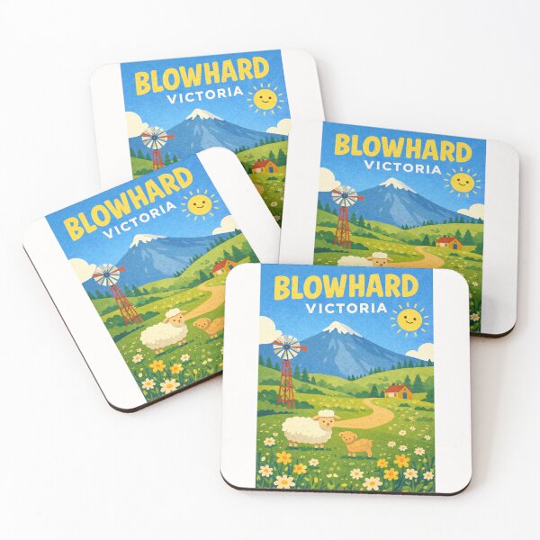 Item preview, Blowhard in Victoria, Australia Featuring Ballarat Goldfields Countryside designed and sold by Places On Earth.
