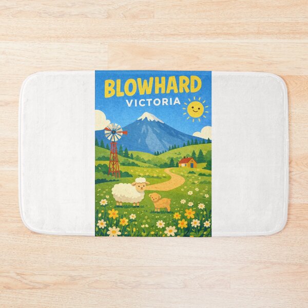 Item preview, Blowhard in Victoria, Australia Featuring Ballarat Goldfields Countryside designed and sold by Places On Earth.
