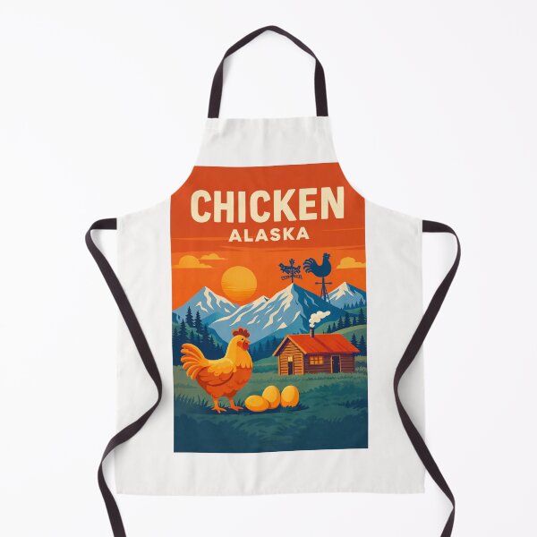 Item preview, Chicken Alaska Wrangell Mountains and Tok Cutoff Alaska Highway Frontier designed and sold by Places On Earth.