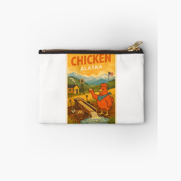 Item preview, Chicken in Alaska featuring Wrangell Mountains designed and sold by Places On Earth.