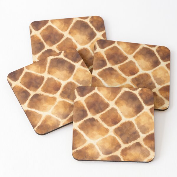 Item preview, Natural Giraffe Mosaic designed and sold by WildlifeSafari.