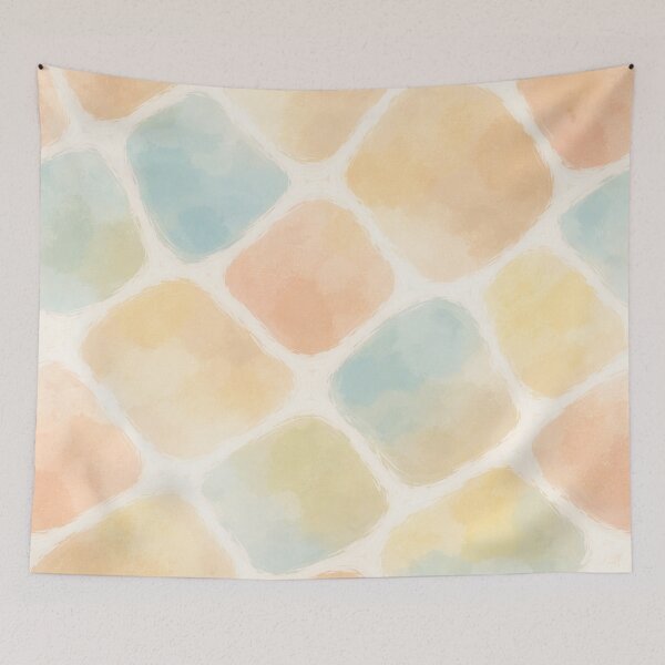 Item preview, Colorful Giraffe Mosaic designed and sold by WildlifeSafari.