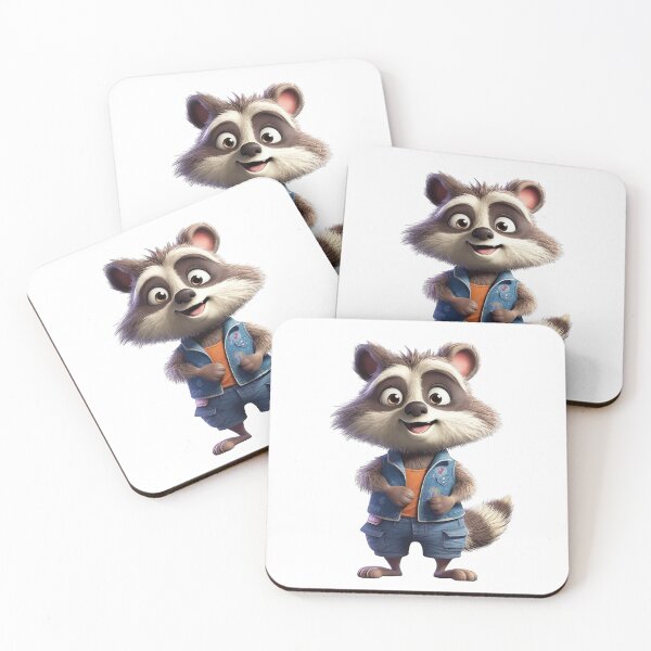 Item preview, Mapache hipster designed and sold by Sillytoe.