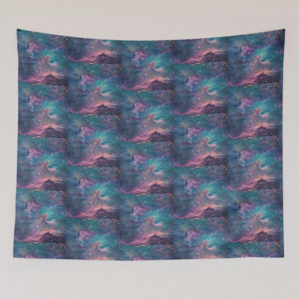 Item preview, Beautiful Cosmic Nebula Galaxy Space Artwork  designed and sold by NivyasArtistry.