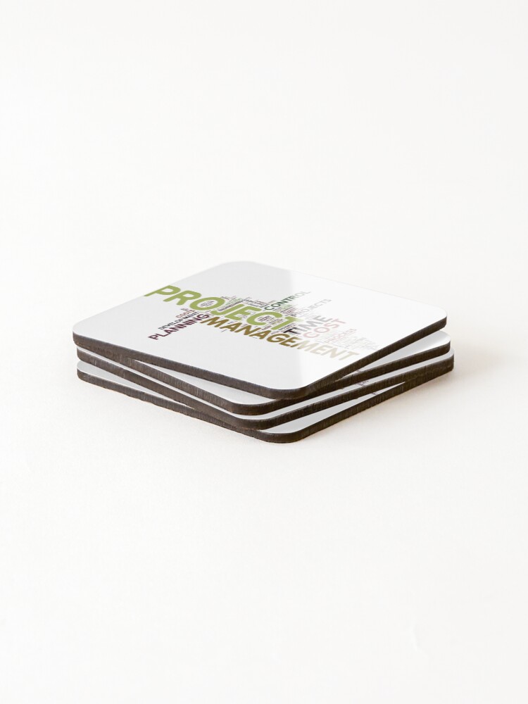 Thumbnail 4 of 5, Coasters (Set of 4), Project Management designed and sold by GG-Graphics.