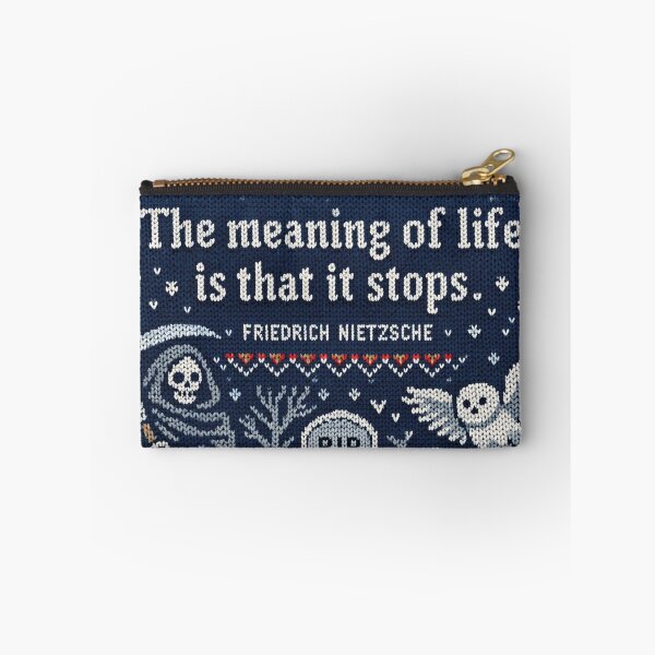 Item preview, Nietzsche Interpretations Quote in Knitting Pattern designed and sold by Mauswohn.