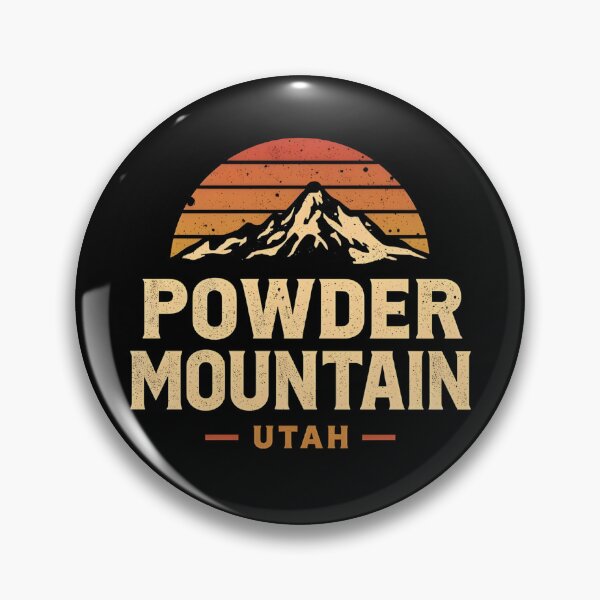 Item preview, Powder Mountain - Utah  designed and sold by GoodOldVintage.