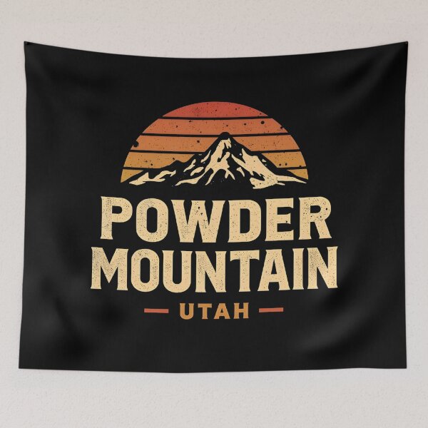 Item preview, Powder Mountain - Utah  designed and sold by GoodOldVintage.