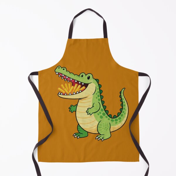 Item preview, Crocodile Gourmand, a lover of French fries! V2 designed and sold by Alan-David.