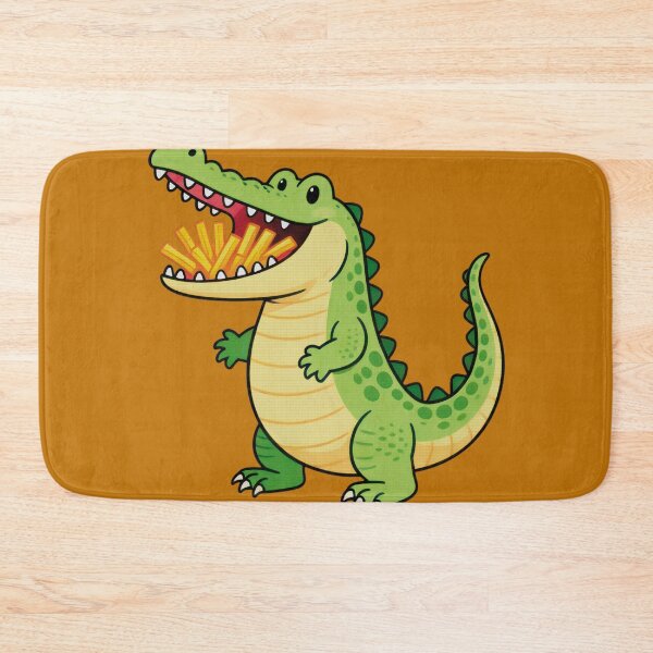 Item preview, Crocodile Gourmand, a lover of French fries! V2 designed and sold by Alan-David.