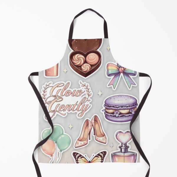 Item preview, Glow Gently Pastel Glam Sticker Set designed and sold by CoquetteLunaCo.