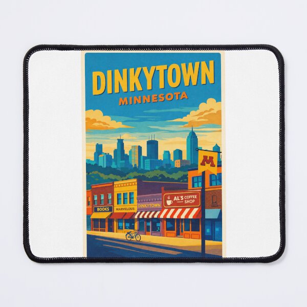 Item preview, Dinkytown in Minnesota in Hennpin County designed and sold by Places On Earth.
