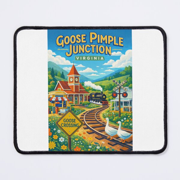 Item preview, Goose Pimple Junction Virginia Blue Ridge Mountains and Shenandoah Valley designed and sold by Places On Earth.