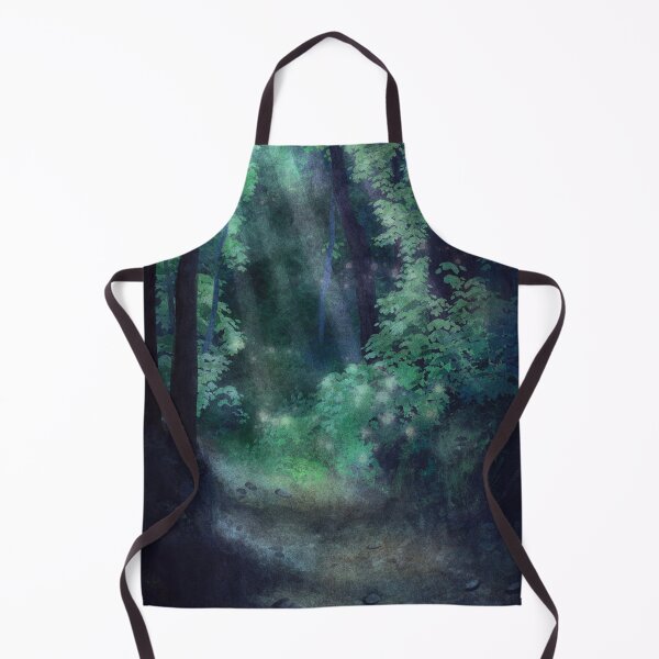 Item preview, Midnight Reverie: Starlit Path through the Deep Woods  designed and sold by QamarART Paintings.