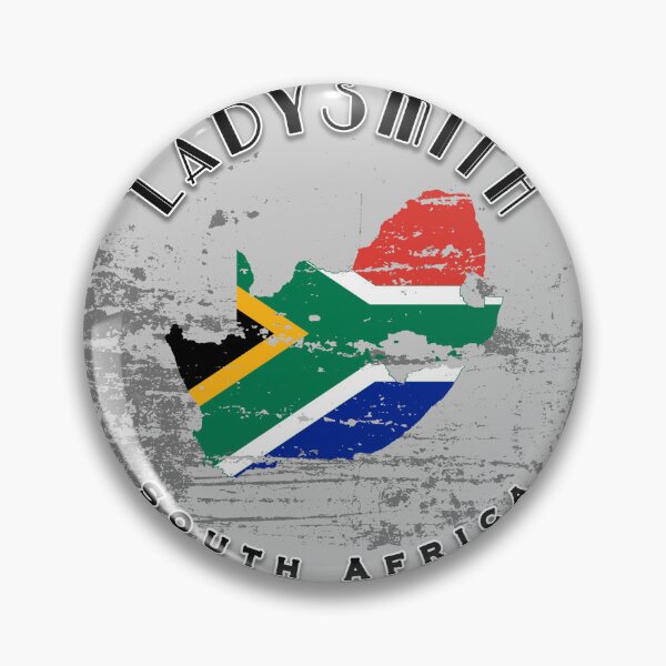 Item preview, Ladysmith South Africa | Worn Flag Travel Badge designed and sold by World Designs.