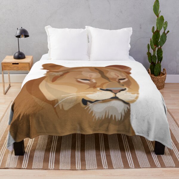 Item preview, Beautiful Illustration of a Lioness designed and sold by NoxLand.