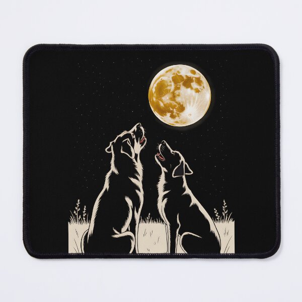 Item preview, Two Dogs Howling At The Moon designed and sold by Museum Of Non-Existing Art.
