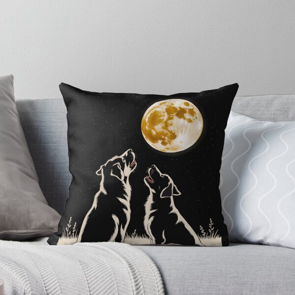 Item preview, Two Dogs Howling At The Moon designed and sold by Museum Of Non-Existing Art.