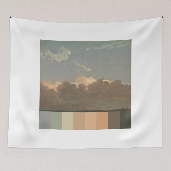 Item preview, Cloud Study (Distant Storm) (ca. 1786–1806) by Simon Denis designed and sold by artisamalady.