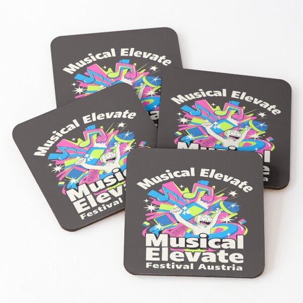 Item preview, Musical Elevate Festival Austria - Rock the Alps Comic Pop Art designed and sold by Sushikidsntod.