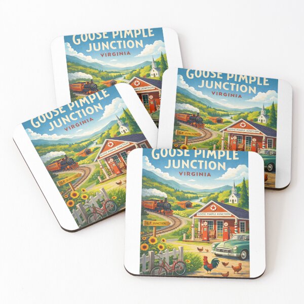 Item preview, Goose Pimple Junction Virginia Blue Ridge Mountains and Shenandoah Valley Railroad Heritage designed and sold by Aryabek.