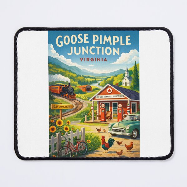 Item preview, Goose Pimple Junction Virginia Blue Ridge Mountains and Shenandoah Valley Railroad Heritage designed and sold by Aryabek.