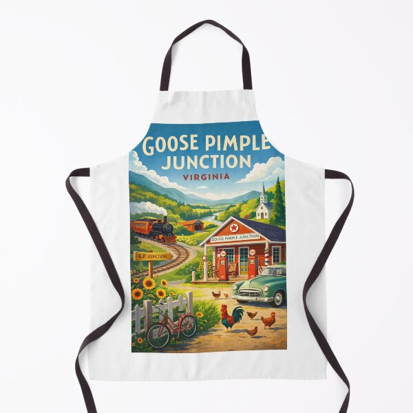 Item preview, Goose Pimple Junction Virginia Blue Ridge Mountains and Shenandoah Valley Railroad Heritage designed and sold by Aryabek.
