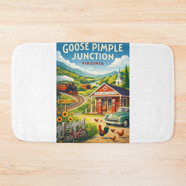 Item preview, Goose Pimple Junction Virginia Blue Ridge Mountains and Shenandoah Valley Railroad Heritage designed and sold by Aryabek.