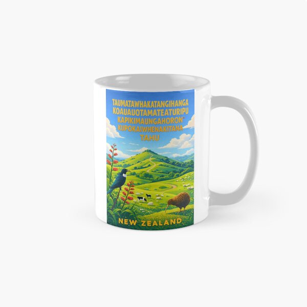 Item preview, Taumatawhakatangihangakoauauotamateaturipukakapikimaungahoronukupokaiwhenuakitanatahu Hawke's Bay New Zealand designed and sold by Aryabek.