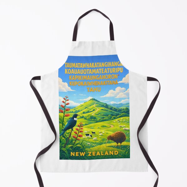 Item preview, Taumatawhakatangihangakoauauotamateaturipukakapikimaungahoronukupokaiwhenuakitanatahu Hawke's Bay New Zealand designed and sold by Aryabek.