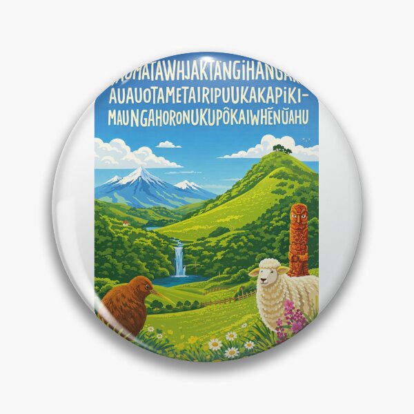 Item preview, Taumatawhakatangihangakoauauotamateaturipukakapikimaungahoronukupokaiwhenuakitanatahu Central Hawke's Bay and Ruahine Range designed and sold by Aryabek.