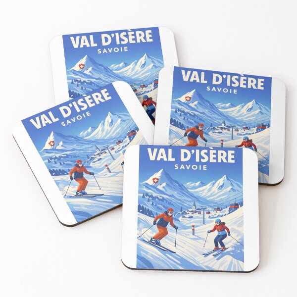 Item preview, Val d'Isère Savoie French Alps and Espace Killy Ski Domain  designed and sold by Aryabek.