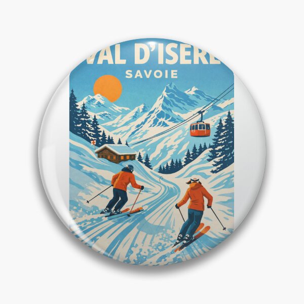 Item preview, Val d'Isère Savoie Tarentaise Valley and Col de l'Iseran Alpine Village designed and sold by Aryabek.