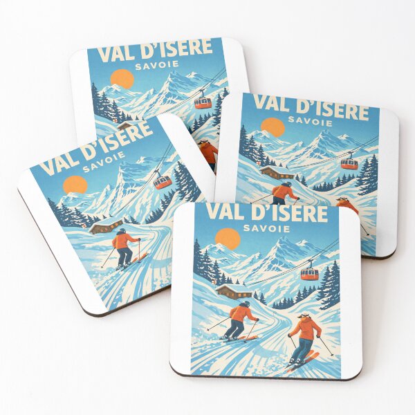 Item preview, Val d'Isère Savoie Tarentaise Valley and Col de l'Iseran Alpine Village designed and sold by Aryabek.