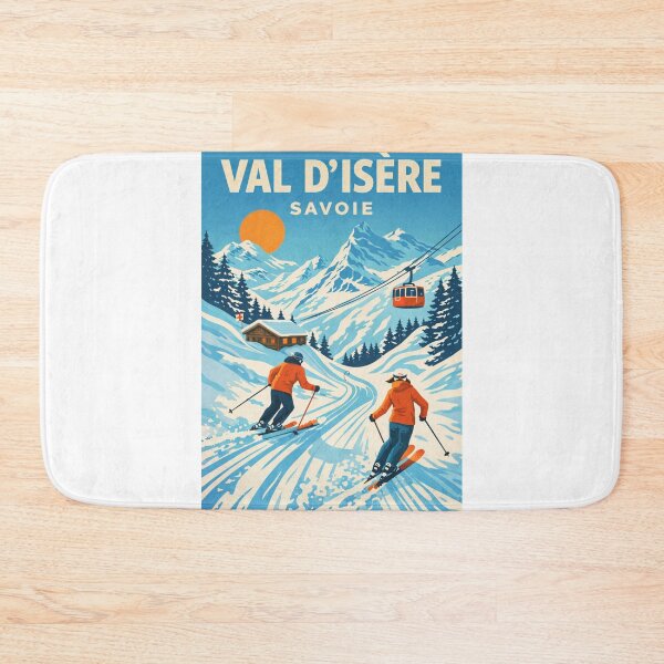 Item preview, Val d'Isère Savoie Tarentaise Valley and Col de l'Iseran Alpine Village designed and sold by Aryabek.