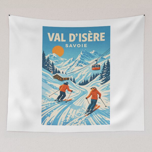 Item preview, Val d'Isère Savoie Tarentaise Valley and Col de l'Iseran Alpine Village designed and sold by Aryabek.