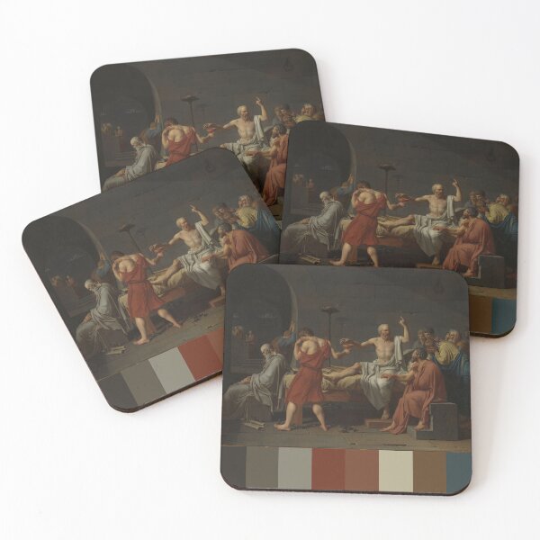 Item preview, The Death of Socrates (1787) Jacques Louis David designed and sold by artisamalady.