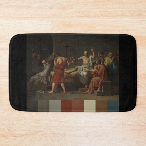 Item preview, The Death of Socrates (1787) Jacques Louis David designed and sold by artisamalady.