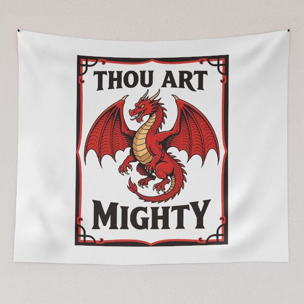 Item preview, Power in Defense Rugby Red Dragon designed and sold by taiche.